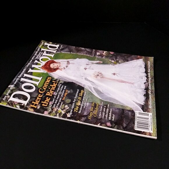 Vtg Doll World Magazine June 1999 Pricing Guide Here Comes the Brides 82 Pgs - Picture 10 of 10